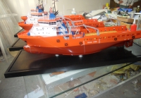 customized model of 80m AHTS VESSEL of type UT 712 CD